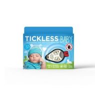 Dispozitiv ultrasonic anticapuse portabil 0-5 ani alb Tickless Baby