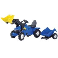 Rolly Toys - Tractor cu pedale si remorca 049417