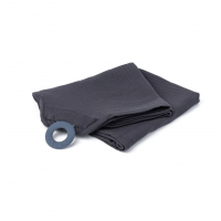 Esarfa pentru alaptat multifunctionala din bumbac organic Mom’n Play Grey Doomoo