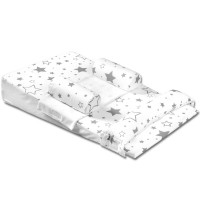 Perna antireflux multifunctionala 4 in 1 Kidizi, combate colicii si refluxul, Galaxy Grey