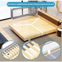 Sistem ancorare suplimentara pentru bariera protectie pat copii Kidizi