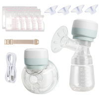 Pompa de san electrica model hibrid 2 in 1 Kidizi 103, model ajustabil, mod stimulare lactatie, pompare si masaj, 19 niveluri de intensitate