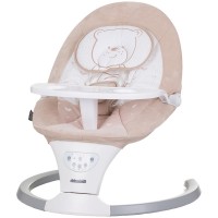 Leagan electric Chipolino Lera macadamia, 5 viteze de leganare, cu telecomanda