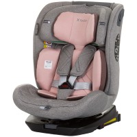 Scaun auto rotativ Chipolino X Factor I-Size 40-150 cm flamingo cu sistem Isofix