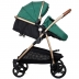 Carucior gemeni 2 in 1 Chipolino Duo Smart avocado, cu sezuturi transformabile in landou