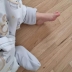 Sac de dormit cu picioare pentru copii 6-18 luni Kidizi Magic Stars Grey 1 tog, mansete transformabile in soseta