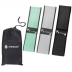 Benzi elastice Hip Band Springos, set 3 bucati rezistenta diferita grey/green/black