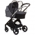Carucior 3 in 1 Chipolino Elite granite include landou,scoica, ruscac si plasa de insecte
