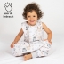 RESIGILAT Sac de dormit cu picioare pentru copii 18-36 luni Kidizi Forest Friends 1 tog, mansete transformabile in soseta