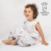 RESIGILAT Sac de dormit cu picioare pentru copii 18-36 luni Kidizi Forest Friends 1 tog, mansete transformabile in soseta