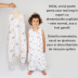 RESIGILAT Sac de dormit cu picioare pentru copii 18-36 luni Kidizi Forest Friends 1 tog, mansete transformabile in soseta