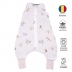 Sac de dormit cu picioare de vara din muselina 6-18 luni Kidizi Dragonfly , 0.5 tog, 100% bumbac