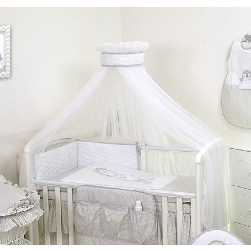 Paving Muscular delicate Jolie - Baldachin alb pentru patut - Bebebliss.ro