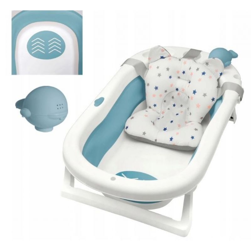 Cadita Pliabila Xl Cu Suport Anatomic Primabobo Kasia Blue Include Jucarie Cadita Pliabila Xl Cu Suport Anatomic Primabobo Kasia Blue Include Jucarie