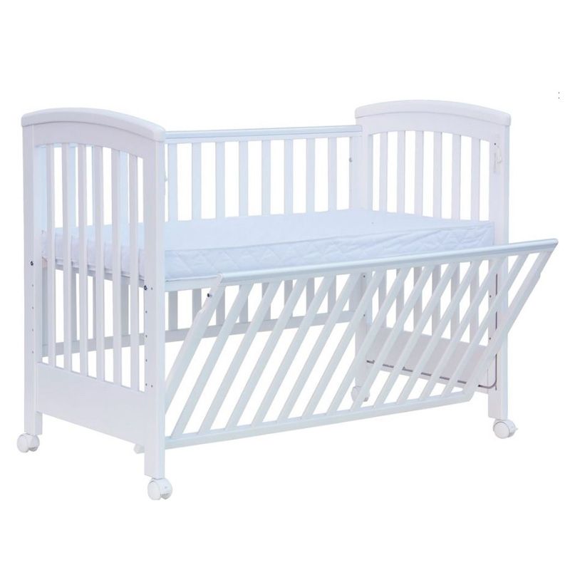 Patut Co Sleeping 120x60 Cu Laterala Culisanta Si Roti Dreamy Plus De La Treppy