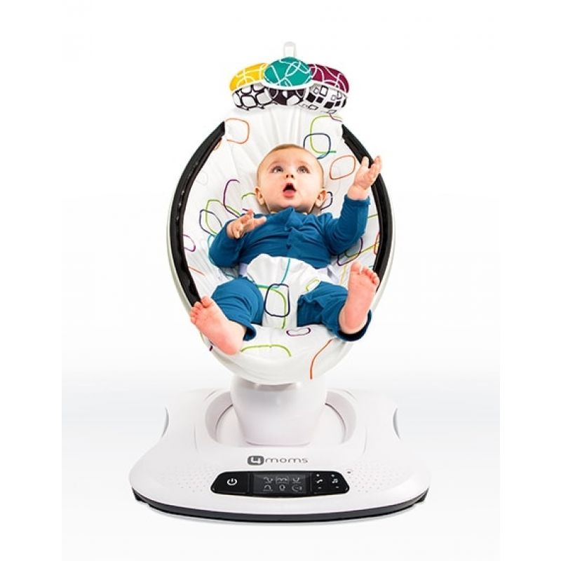 Fotoliu Balansoar Bebelusi Mamaroo Plush 4th Generation De La 4moms