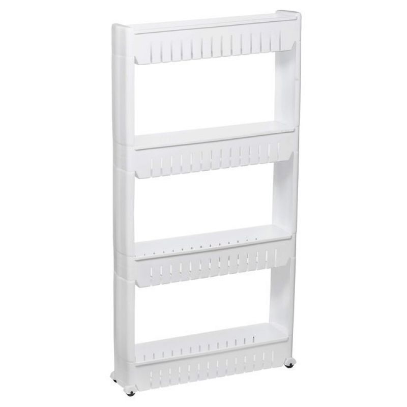 Sistem Rafturi De Depozitare Pe Roti Pentru Bucatarie Sau Baie