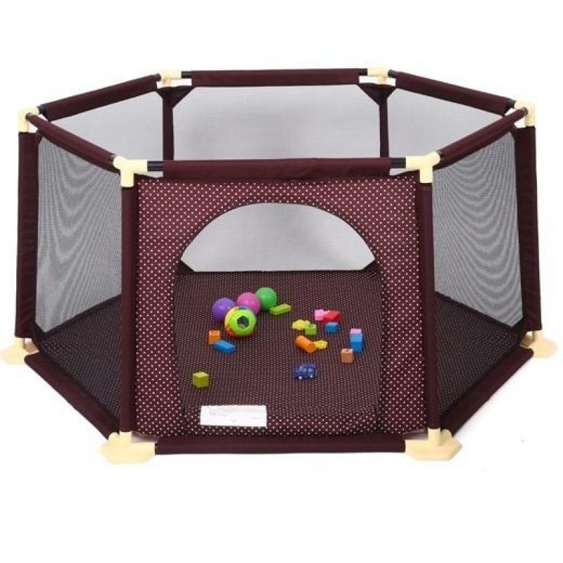 Tarc Copii Hexagonal Nova Brown De La Mamakids