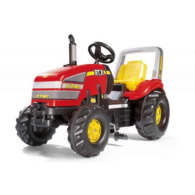 Tractor Cu Pedale Copii 035557 Rosu De La Rolly Toys