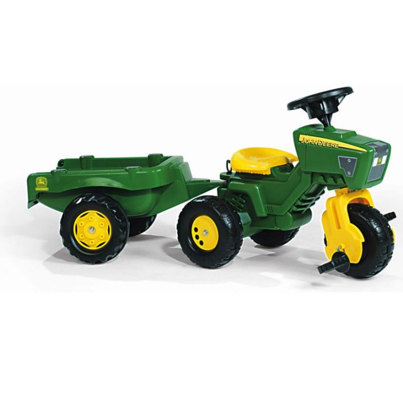 Tractor Tricicleta Cu Remorca 052769 De La Rolly Toys