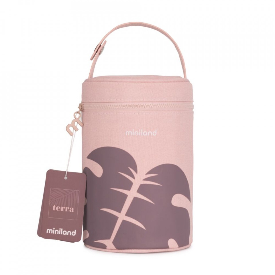 Geanta izoterma Thermibag Terra Leaves 700 ml Miniland