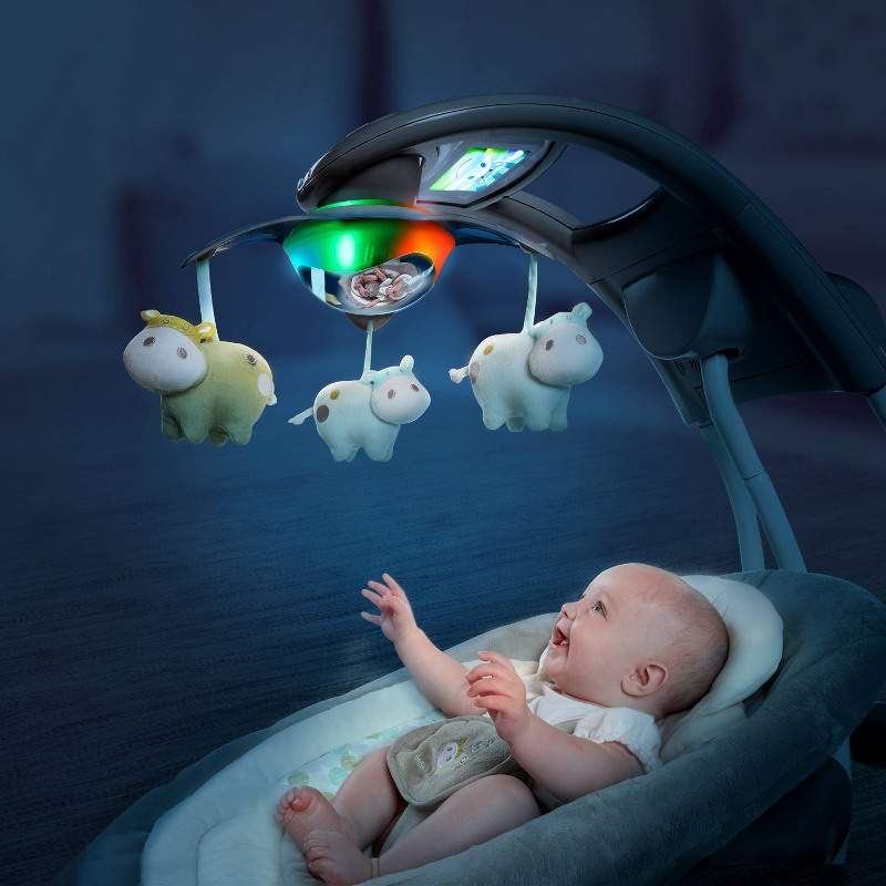 Leagan Cu Lumini Muzica Vibratii Inlighten Emerson De La Bright Starts