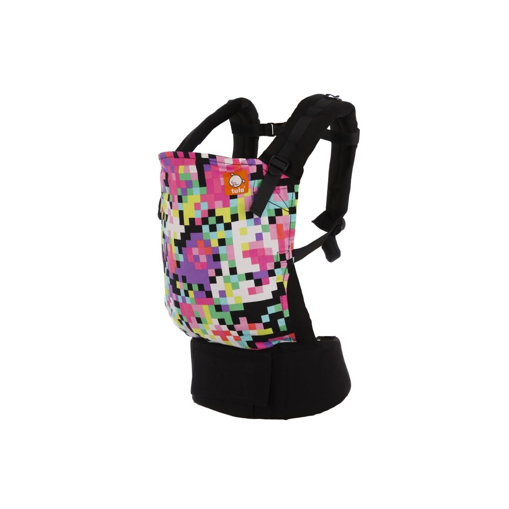 Marsupiu Tula Toddler Canvas Pixelated recomandat pentru 11 - 27 kg
