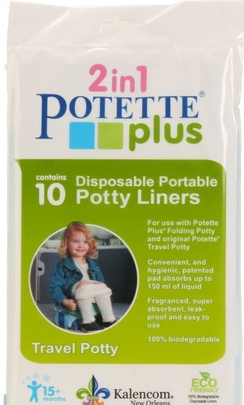Potette Plus - Set 10 pungi pentru olita portabila