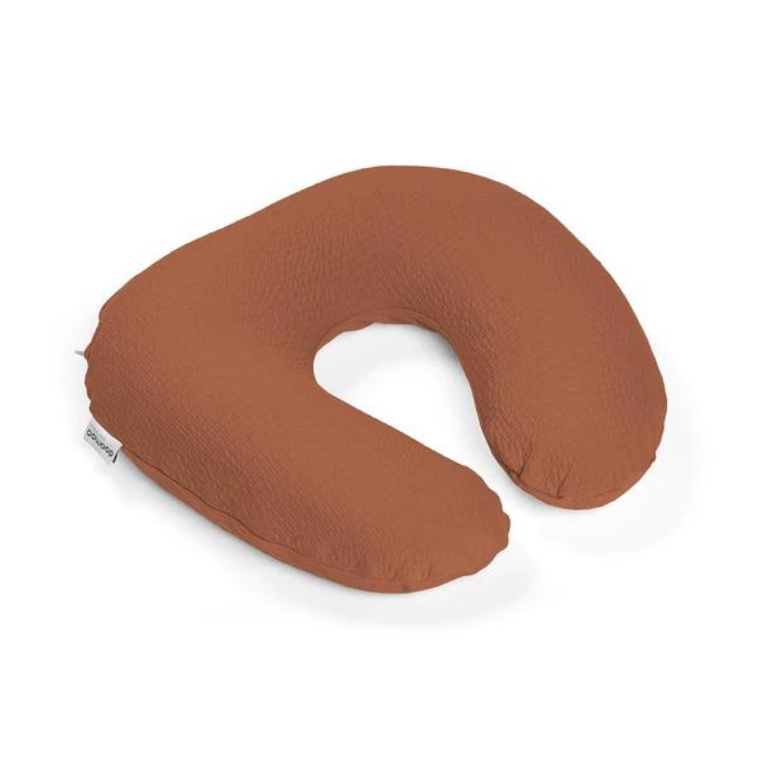 Perna pentru alaptat 2 in 1 Softy Tetra Jersay Terracotta Doomoo