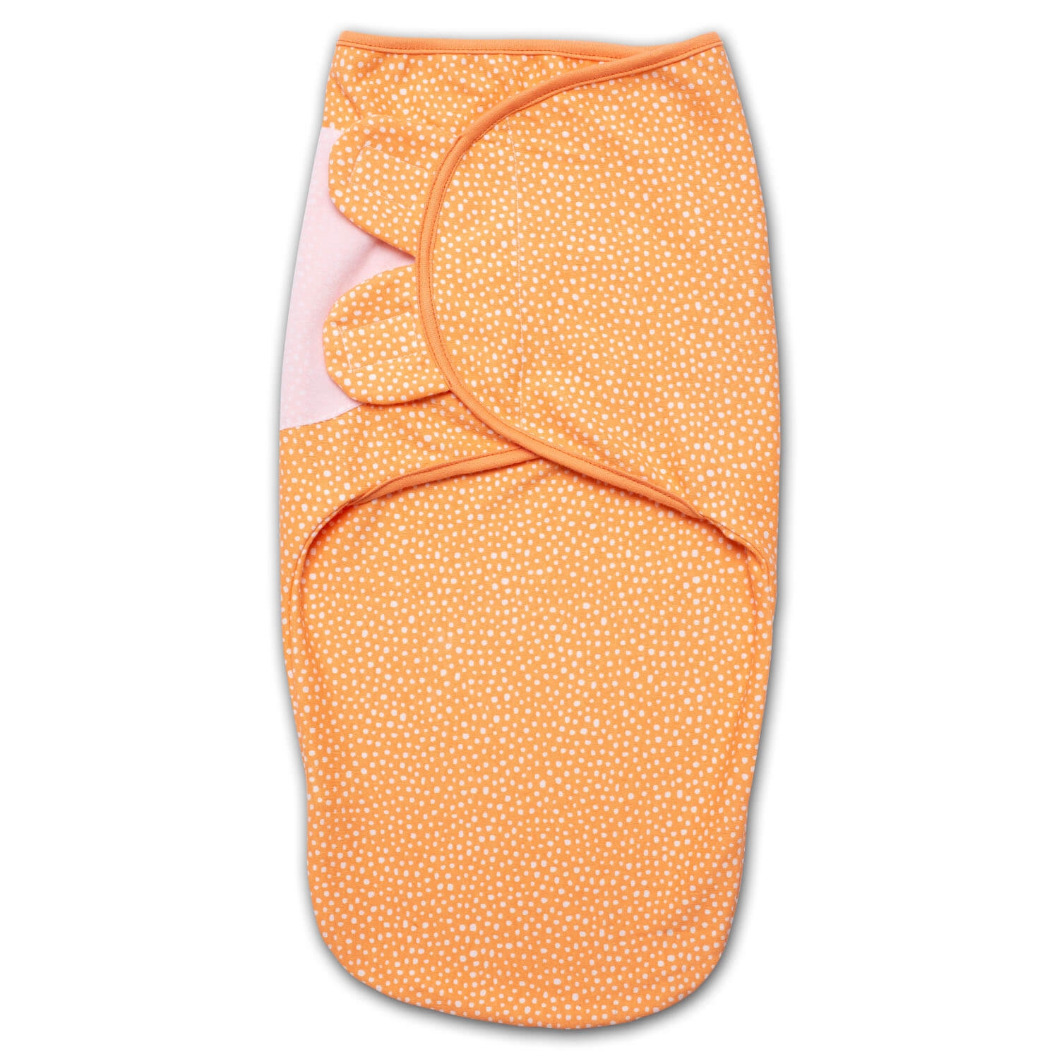Sistem de infasat reglabil 0-3 luni Kidizi Orange Spots, bumbac 100%