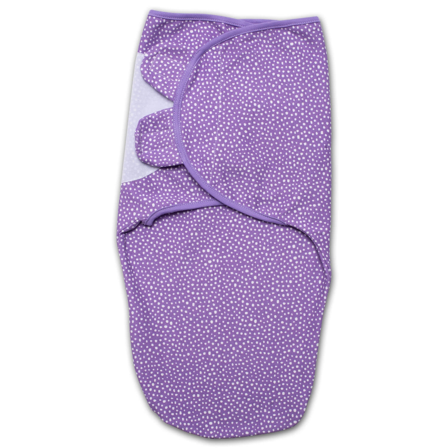 Sistem de infasat reglabil 0-3 luni Kidizi Purple Spots, bumbac 100%