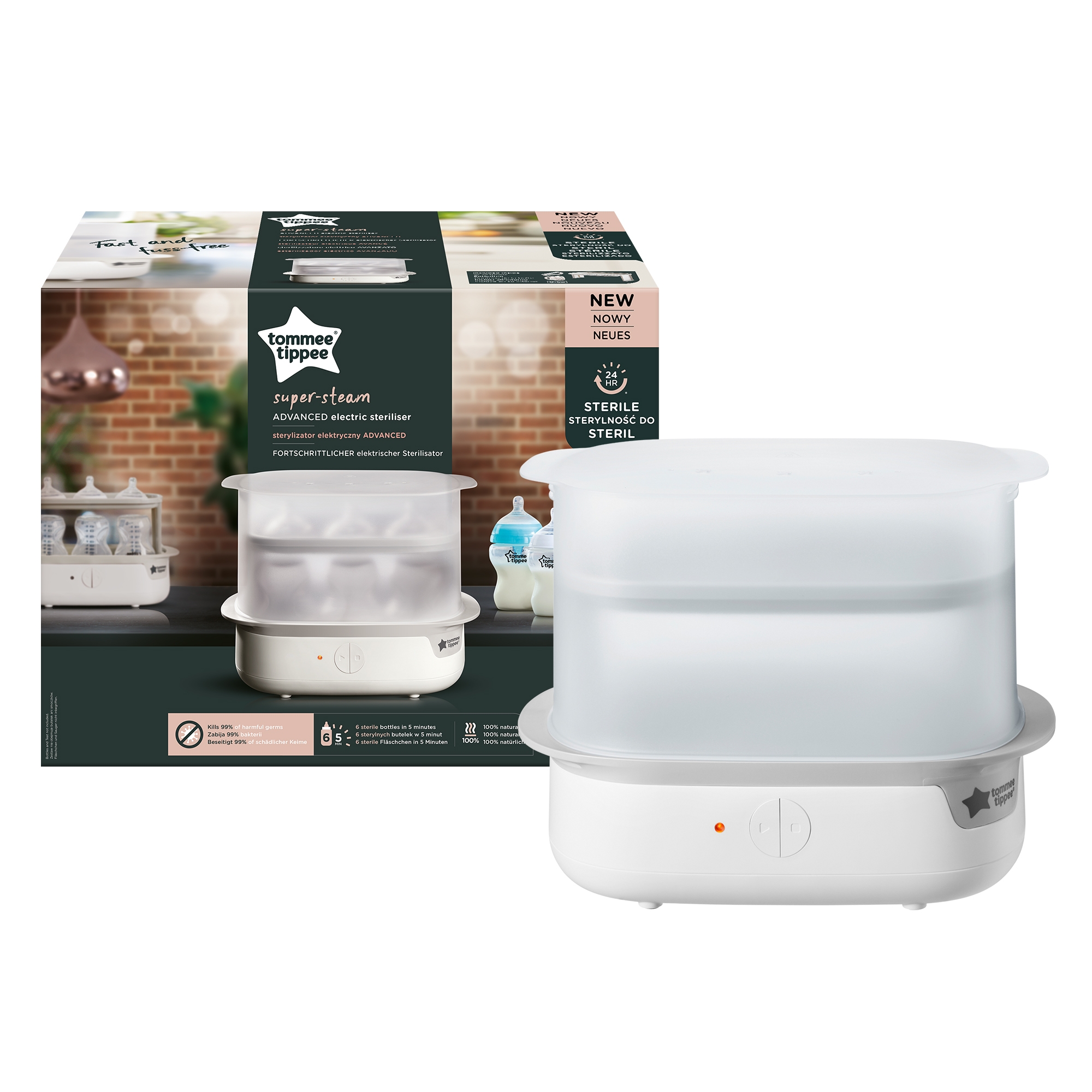Tommee Tippee - Sterilizator electric Closer to Nature Advanced
