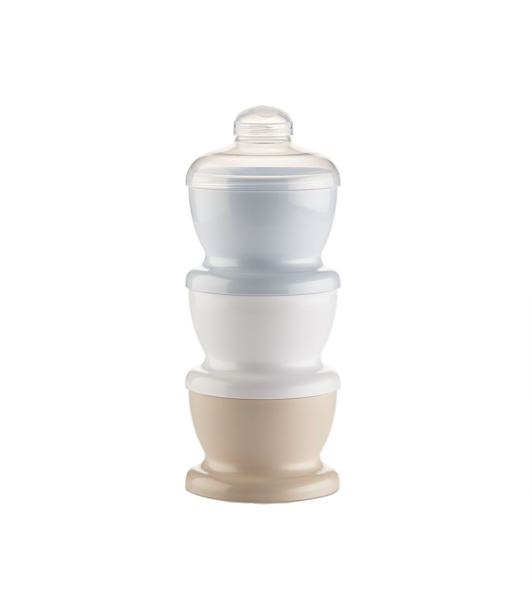 Recipient 3 compartimente lapte praf sau mancarica Baby Blue Thermobaby