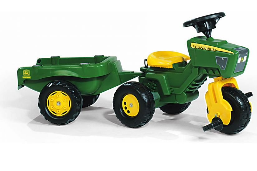 Tractor Tricicleta Cu Remorca 052769 De La Rolly Toys
