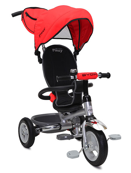 Tricicleta Copii Moni Flexy Plus Rosu