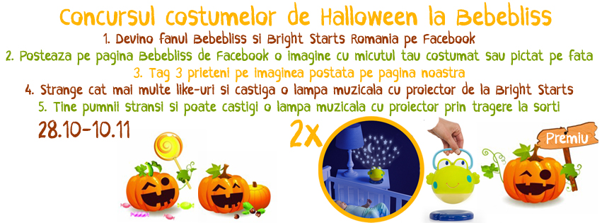 Concursul costumelor de Halloween la Bebebliss!