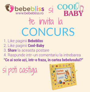 Concurs - Ce ai scrie azi in cartea bebelusului?