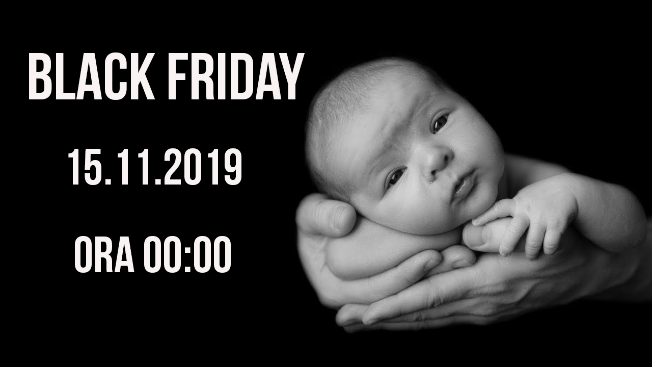 Cand este Black Friday 2019 si ce reduceri ti-am pregatit pe Bebebliss