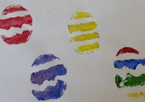 Stampile in forma de oua