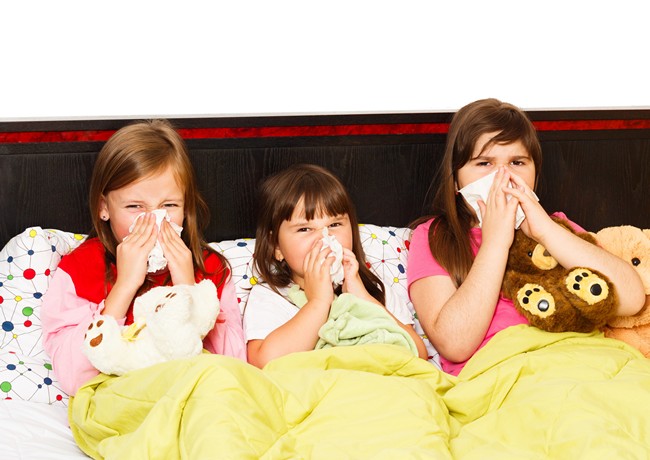 Copilul meu nu poate respira din cauza nasului infundat