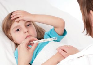 Prim ajutor in cazul febrei la copii