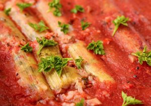 Lasagna vegetariana cu dovlecel