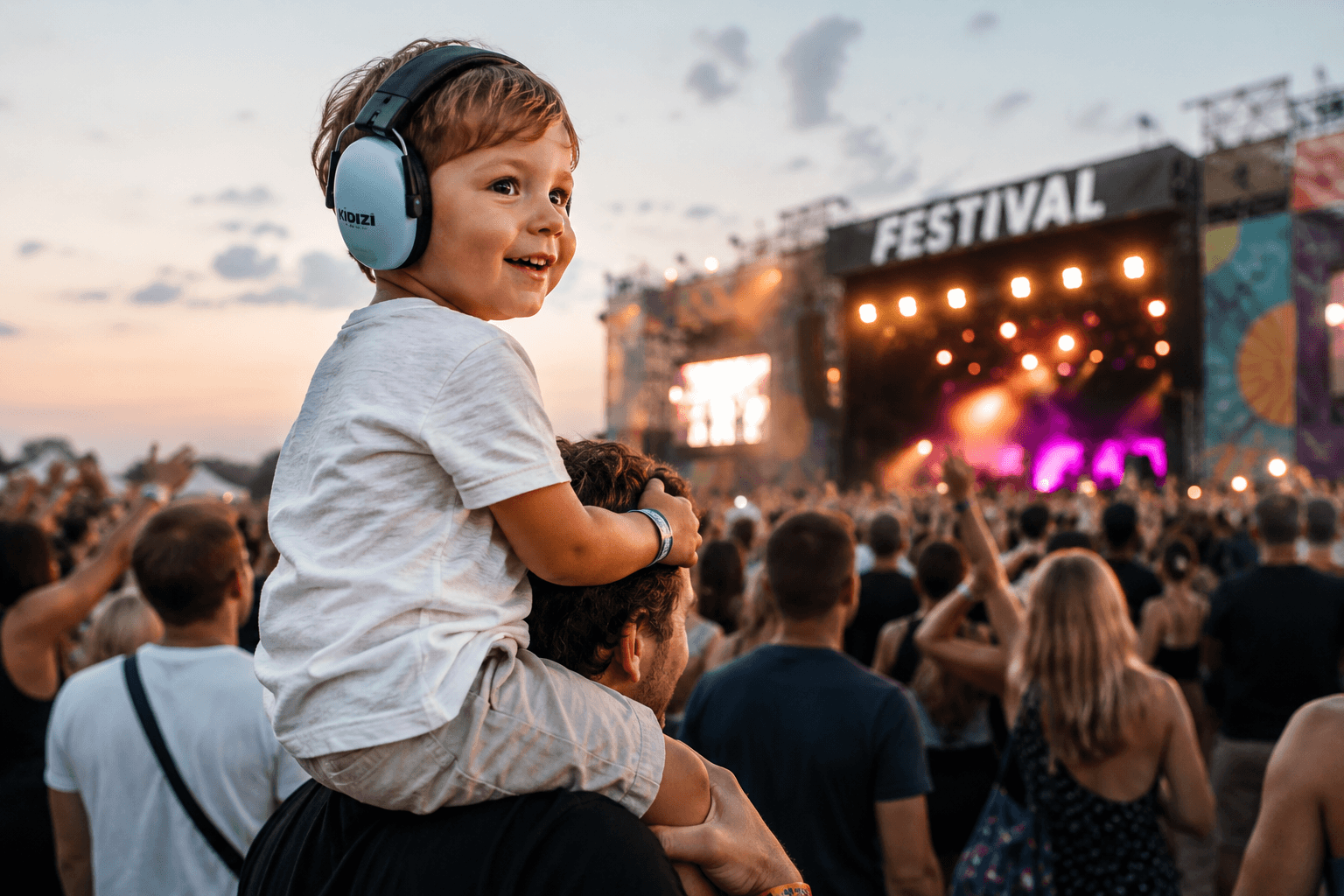 Pot merge cu bebelusul la concert, festival sau nunta? Riscuri si recomandari importante